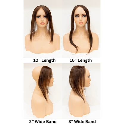 🔥Last Day:90% Off🔥Hairline Topper- Clip Free