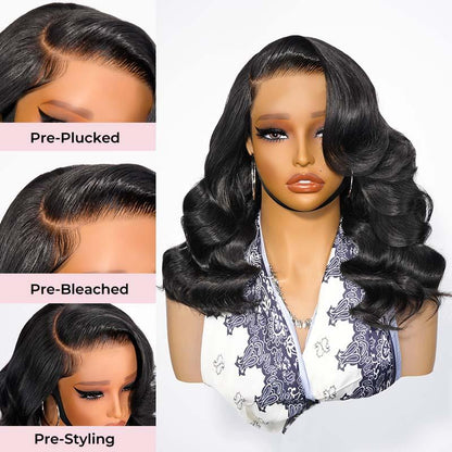 🔥Undetectable HD Lace Body Wave Wig – Glueless, Natural Hairline, Beginner Friendly