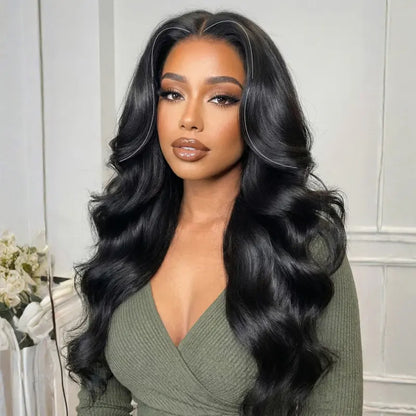 No Skills Needed – Pre-Plucked 13x4 HD Lace Wig, Easy Install, 180% Full Density